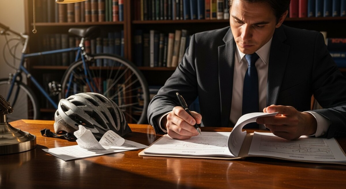 injury lawyer for bicycle crash victim