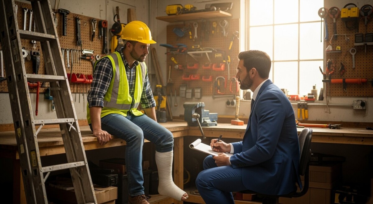 injury lawyer for fall from ladder