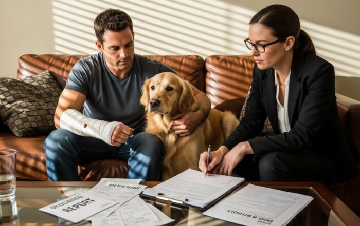 injury lawyer for dog bite victim