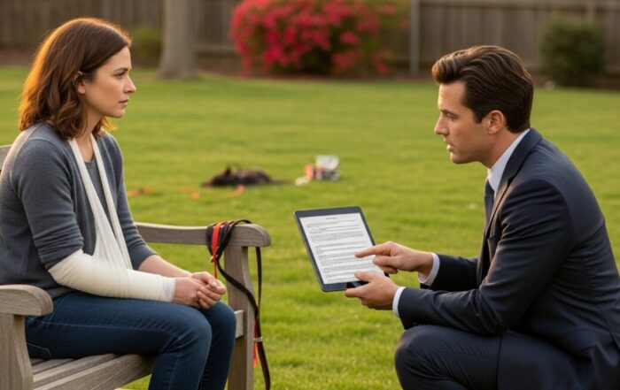 injury lawyer for dog bite victim