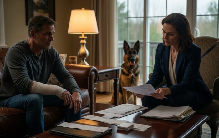 injury lawyer for dog bite victim