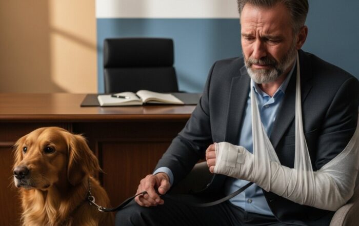 injury lawyer for dog bite victim