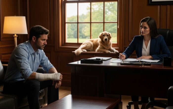injury lawyer for dog bite victim