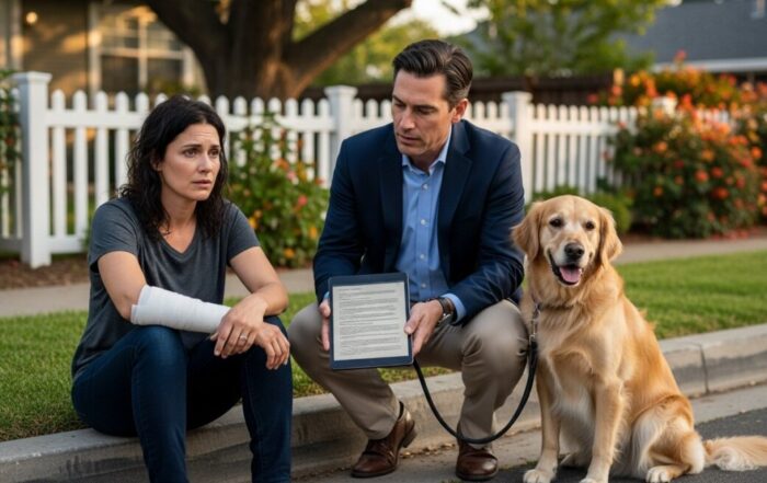 injury lawyer for dog bite victim