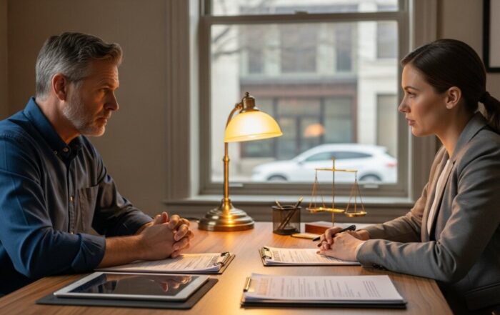 Personal injury lawyer consultation