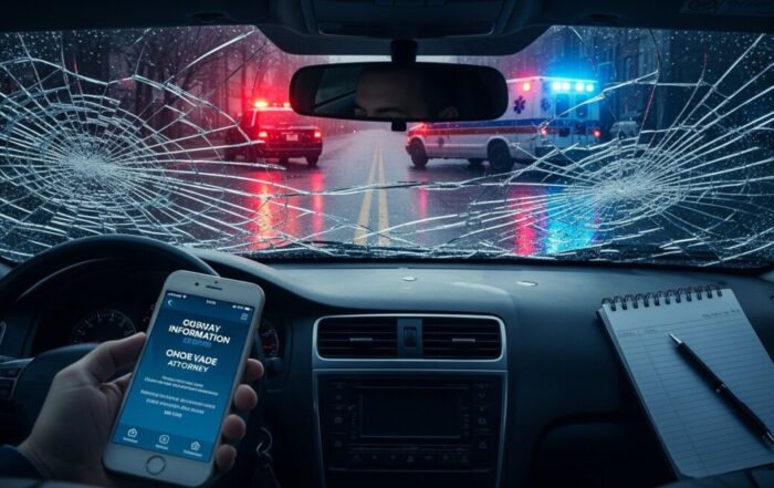 Lawyer for motor vehicle accidents