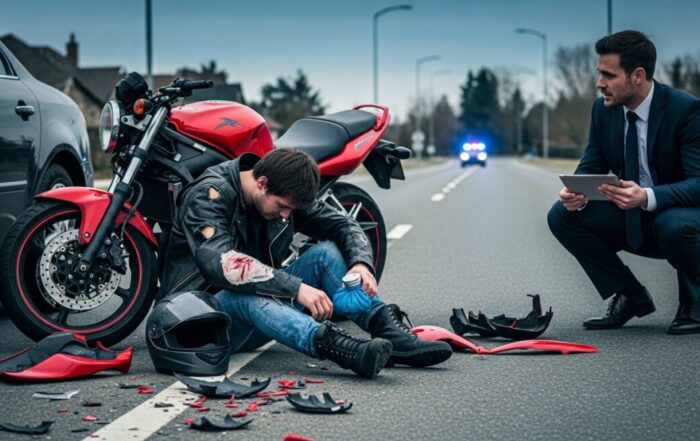 Motorcycle crash lawyer for victims