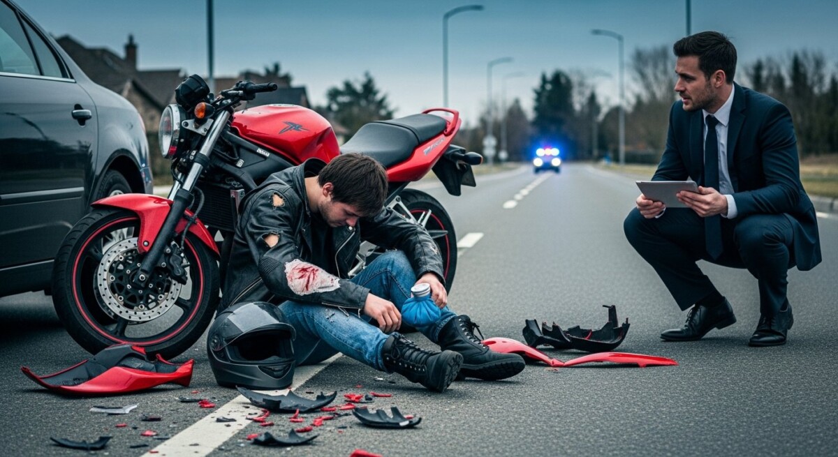 Motorcycle crash lawyer for victims