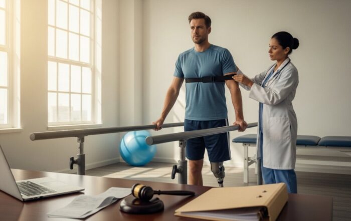 Legal consultation for amputation injury claims
