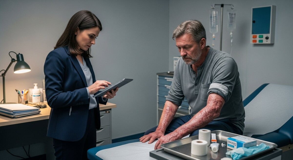 Personal injury lawyer specializing in burn cases
